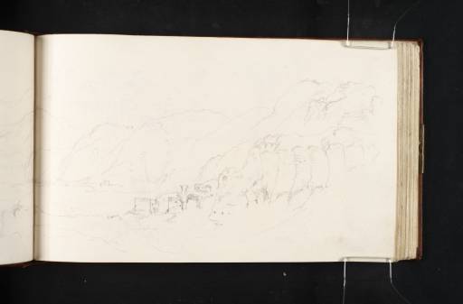 Joseph Mallord William Turner, ‘?Lake Agnano or Lake Avernus in the Campi Flegrei’ 1819