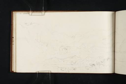 Joseph Mallord William Turner, ‘?Lake Agnano or Lake Avernus in the Campi Flegrei’ 1819