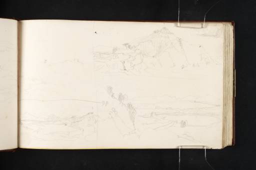 Joseph Mallord William Turner, ‘Sketches of the Bay of Baiae, Monte Nuovo and Lake Lucrino’ 1819