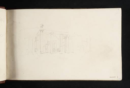 Joseph Mallord William Turner, ‘Peristyle of the Villa of Diomides, Pompeii’ 1819