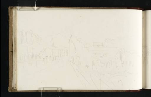 Joseph Mallord William Turner, ‘The Triangular Forum and the Great Theatre, Pompeii’ 1819