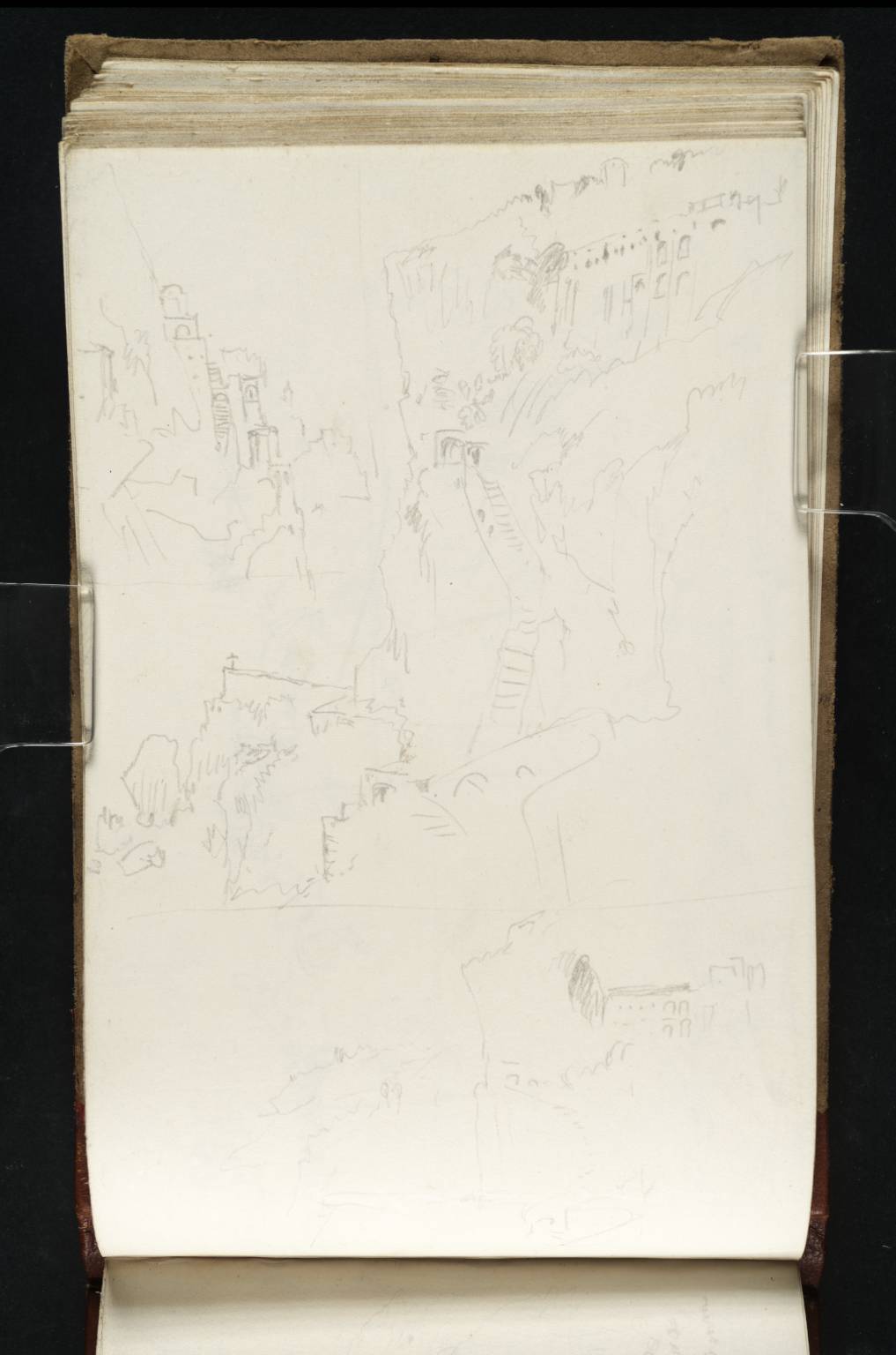 Three Views of the Capuchin Convent, Amalfi