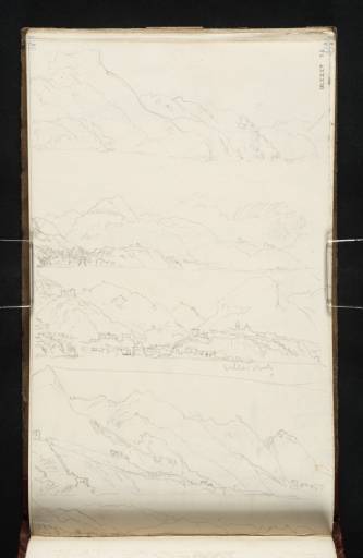 Joseph Mallord William Turner, ‘Five Views from the Sea of the Amalfi Coast Between Vietri sul Mare and Salerno’ 1819
