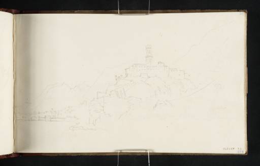 Joseph Mallord William Turner, ‘The Basilica of Pozzano, with Castellamare in the Distance’ 1819