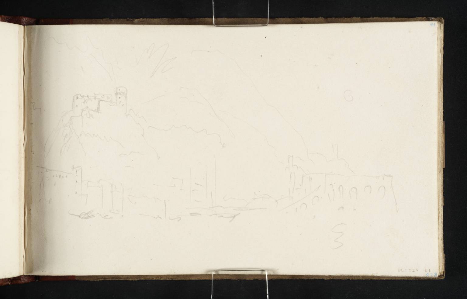 The Castle at Castellamare di Stabia with Distant Pozzano