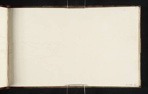 Joseph Mallord William Turner, ‘Part of a View of Procida and Ischia from ?Camaldoli’ 1819