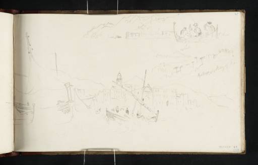 Joseph Mallord William Turner, ‘Two Views of Salerno; and Capri from the Bay of Naples’ 1819