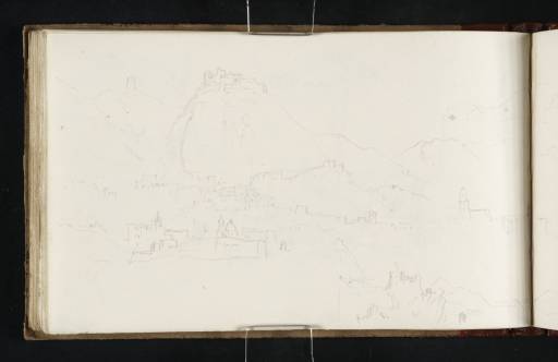 Joseph Mallord William Turner, ‘Salerno from the Sea; and Two Views of the Amalfi Coast near Salerno’ 1819