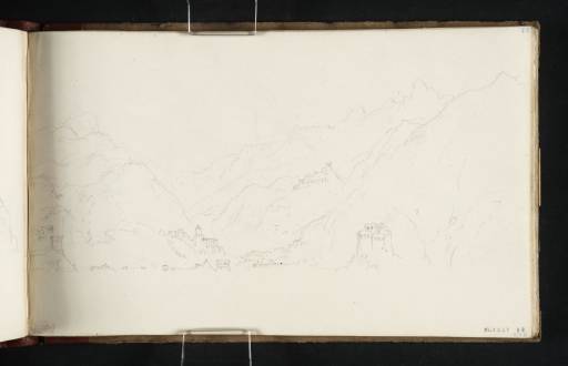 Joseph Mallord William Turner, ‘Amalfi Coast from the Sea, with Maiori’ 1819