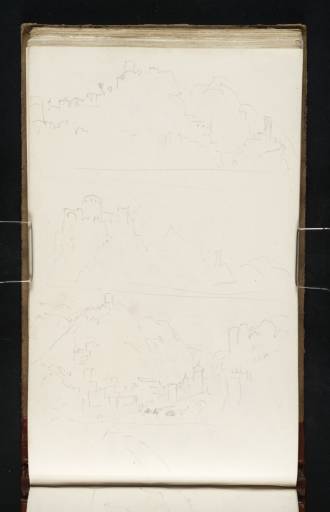 Joseph Mallord William Turner, ‘Three Views of the Amalfi Coast from the Sea, with Atrani and Amalfi’ 1819