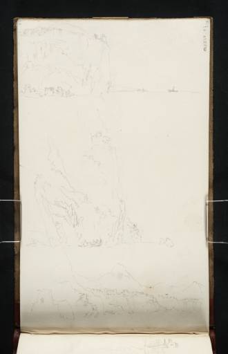 Joseph Mallord William Turner, ‘Three Views of the Coast near Sorrento, with Punta Scutolo’ 1819