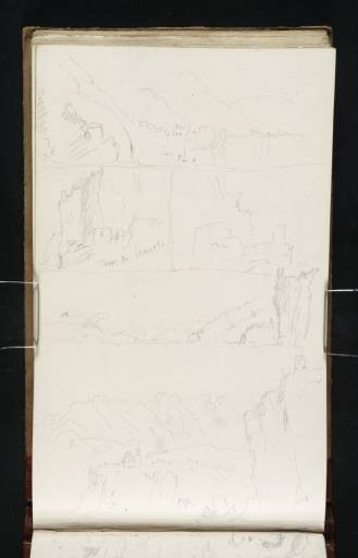 Joseph Mallord William Turner, ‘Sketches of the Coast Between Sorrento and Vico Equense’ 1819