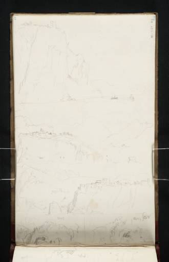 Joseph Mallord William Turner, ‘Sketches of the Coast Between Sorrento and Vico Equense’ 1819