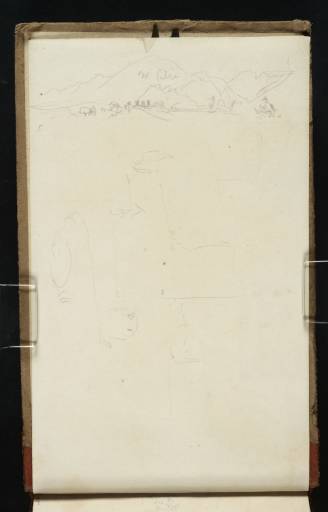 Joseph Mallord William Turner, ‘?Distant View of the Ausoni Mountains’ 1819