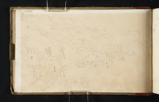 Joseph Mallord William Turner, ‘Villas at Posillipo, with Castel Sant'Elmo, Naples in the Distance’ 1819