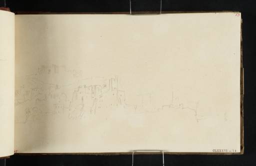 Joseph Mallord William Turner, ‘Naples from the Sea, with Castel dell'Ovo, Pizzofalcone and Castel Sant'Elmo’ 1819