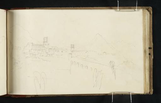 Joseph Mallord William Turner, ‘View of Cava de' Tirreni with the Church of San Francesco’ 1819