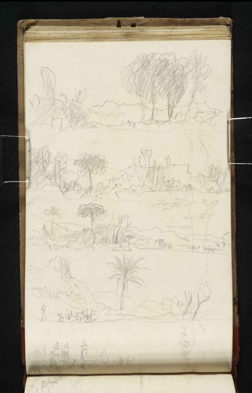 Landscape Sketches near ?Ariccia