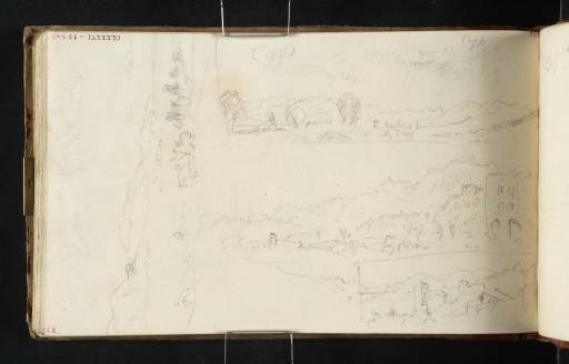 Joseph Mallord William Turner, ‘Four Sketches in the ?Gulf of Salerno’ 1819