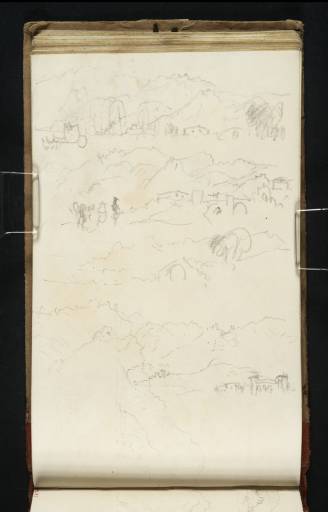 Joseph Mallord William Turner, ‘?Four Sketches in the Bay of Salerno’ 1819