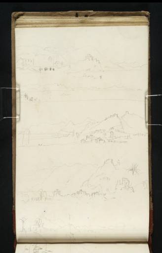 Joseph Mallord William Turner, ‘Five Sketches of Salerno and the Bay’ 1819