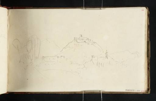 Joseph Mallord William Turner, ‘Distant View of Nocera dei Pagani with Vesuvius’ 1819