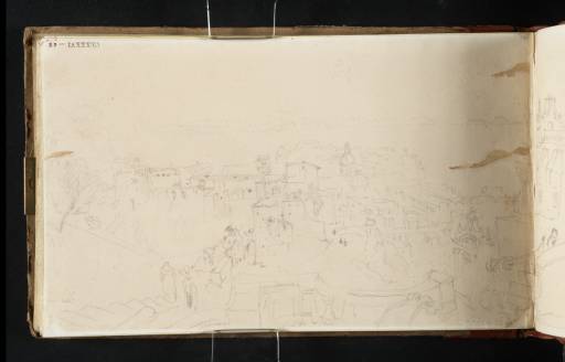 Joseph Mallord William Turner, ‘View of Naples from the Steps of San Nicola da Tolentino’ 1819