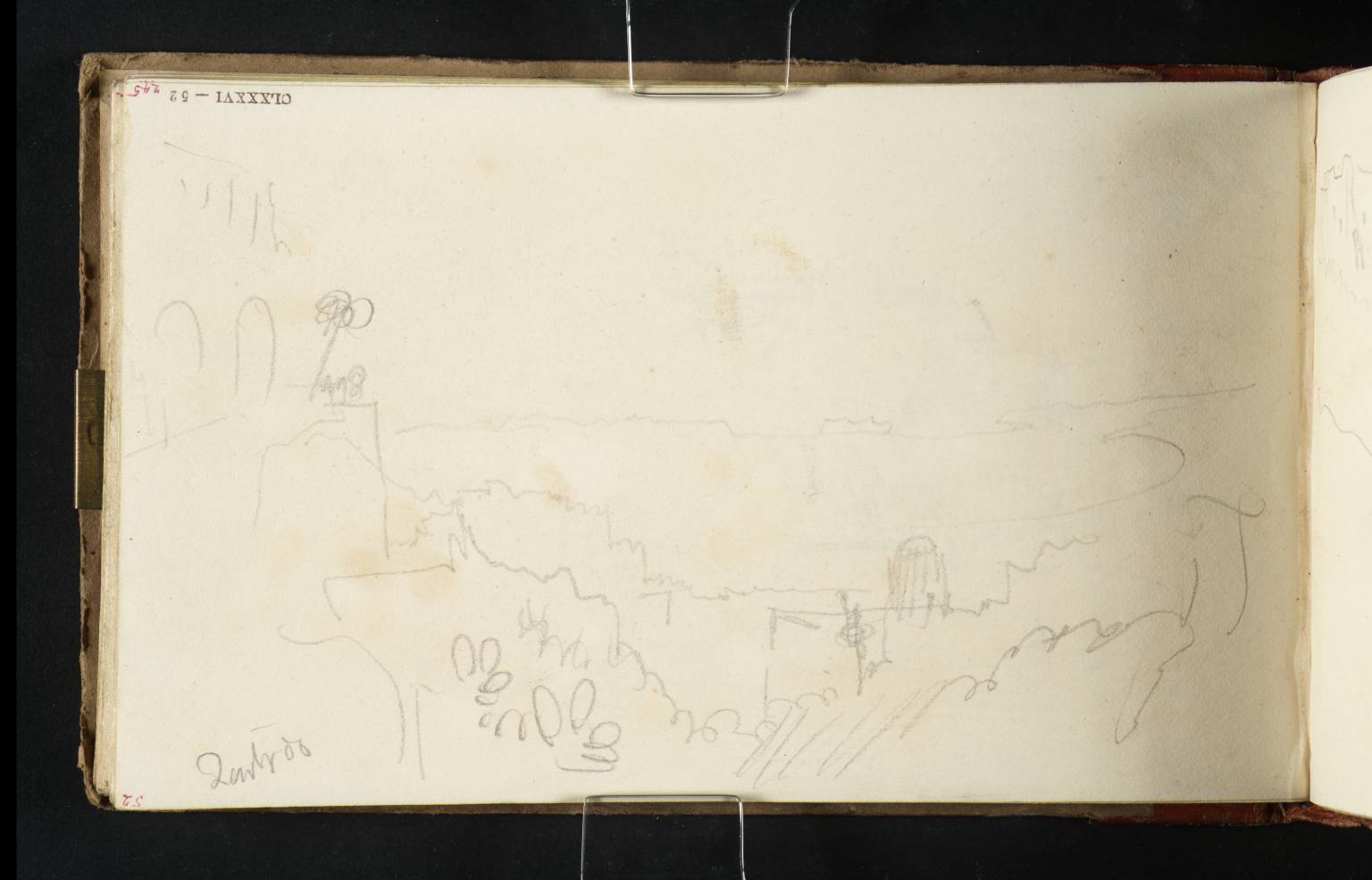 Capri and the Bay of Naples from the Vomero Hill, Naples, ?with Virgil’s Tomb