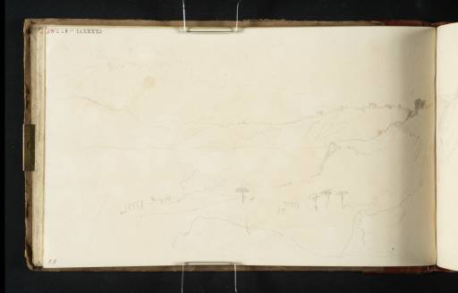 Joseph Mallord William Turner, ‘Part of a View of the Posillipo Coast’ 1819