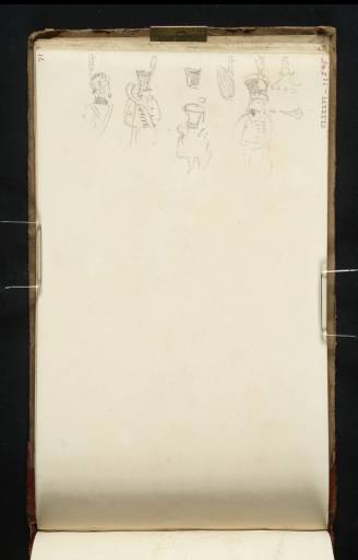 Joseph Mallord William Turner, ‘Sketches of Soldiers' Uniforms’ 1819