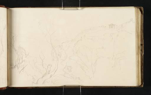 Joseph Mallord William Turner, ‘Distant View of Capri and the Sorrentine Peninsula from Via Posillipo’ 1819