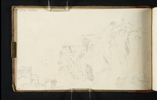 Joseph Mallord William Turner, ‘Distant View of Capri from the Posillipo Coastline, with the Villa Martinelli’ 1819