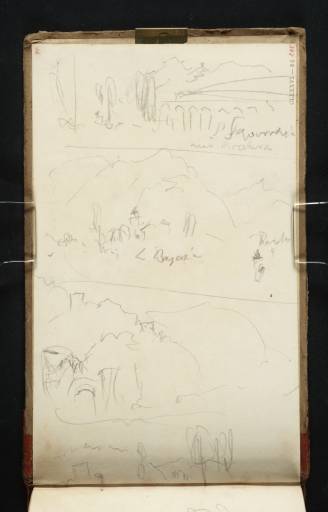 Joseph Mallord William Turner, ‘Views amidst the Mountains ?near Nocera’ 1819