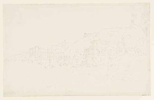 Joseph Mallord William Turner, ‘Villas at Posillipo, Naples, including the Palazzo Donn'Anna and Palazzo della Rocella’ 1819