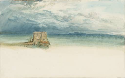 Joseph Mallord William Turner, ‘The Castel dell'Ovo, Naples, with Capri in the Distance’ 1819