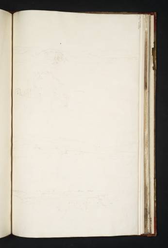 Joseph Mallord William Turner, ‘Four Sketches of Ponte Nomentano, Rome’ 1819