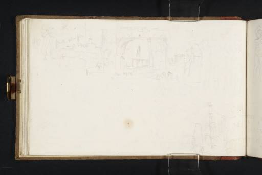 Joseph Mallord William Turner, ‘The North Façade of the Arch of Constantine, Rome’ 1819