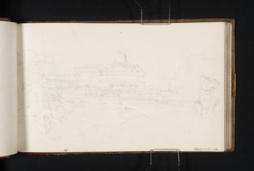 Joseph Mallord William Turner, ‘The Castel Sant'Angelo and the Ponte Sant'Angelo, Rome’ 1819