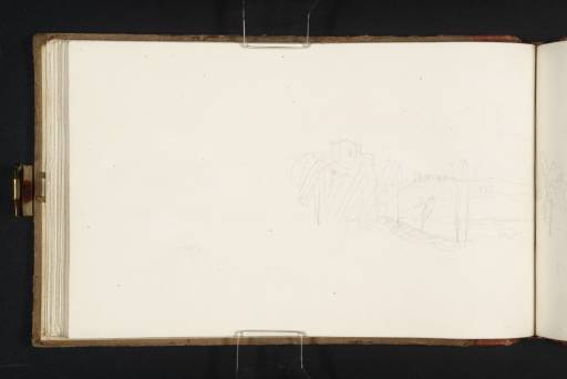 Joseph Mallord William Turner, ‘Part of a Landscape near the Ponte Molle, Rome’ 1819
