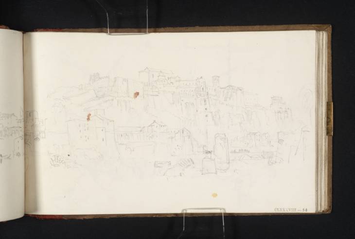 Joseph Mallord William Turner, ‘Aventine Hill from the River Tiber, Rome’ 1819