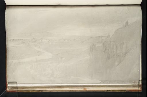 Joseph Mallord William Turner, ‘View of Rome from Villa Madama on Monte Mario’ 1819