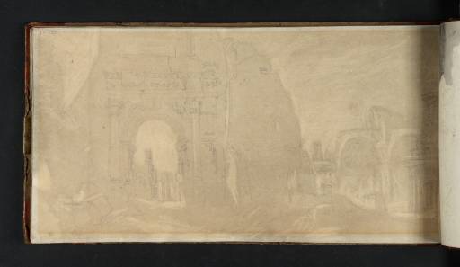 Joseph Mallord William Turner, ‘The Arch of Titus and the Basilica of Constantine, Rome’ 1819