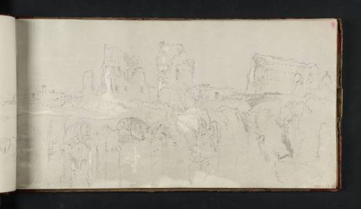 Joseph Mallord William Turner, ‘Ruins of the Palace of the Caesars on the Palatine Hill, Rome’ 1819