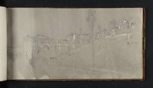 Joseph Mallord William Turner, ‘Ruins on the Palatine Hill, Rome’ 1819