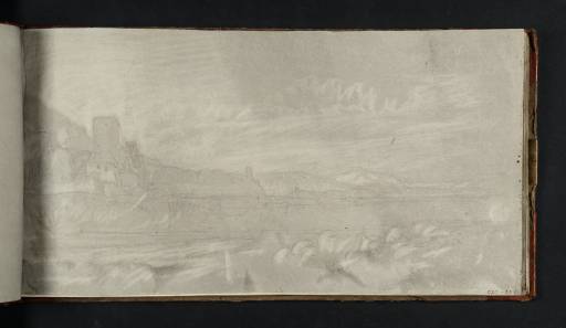 Joseph Mallord William Turner, ‘The River Tiber and the Torre Lazzaroni, Rome’ 1819