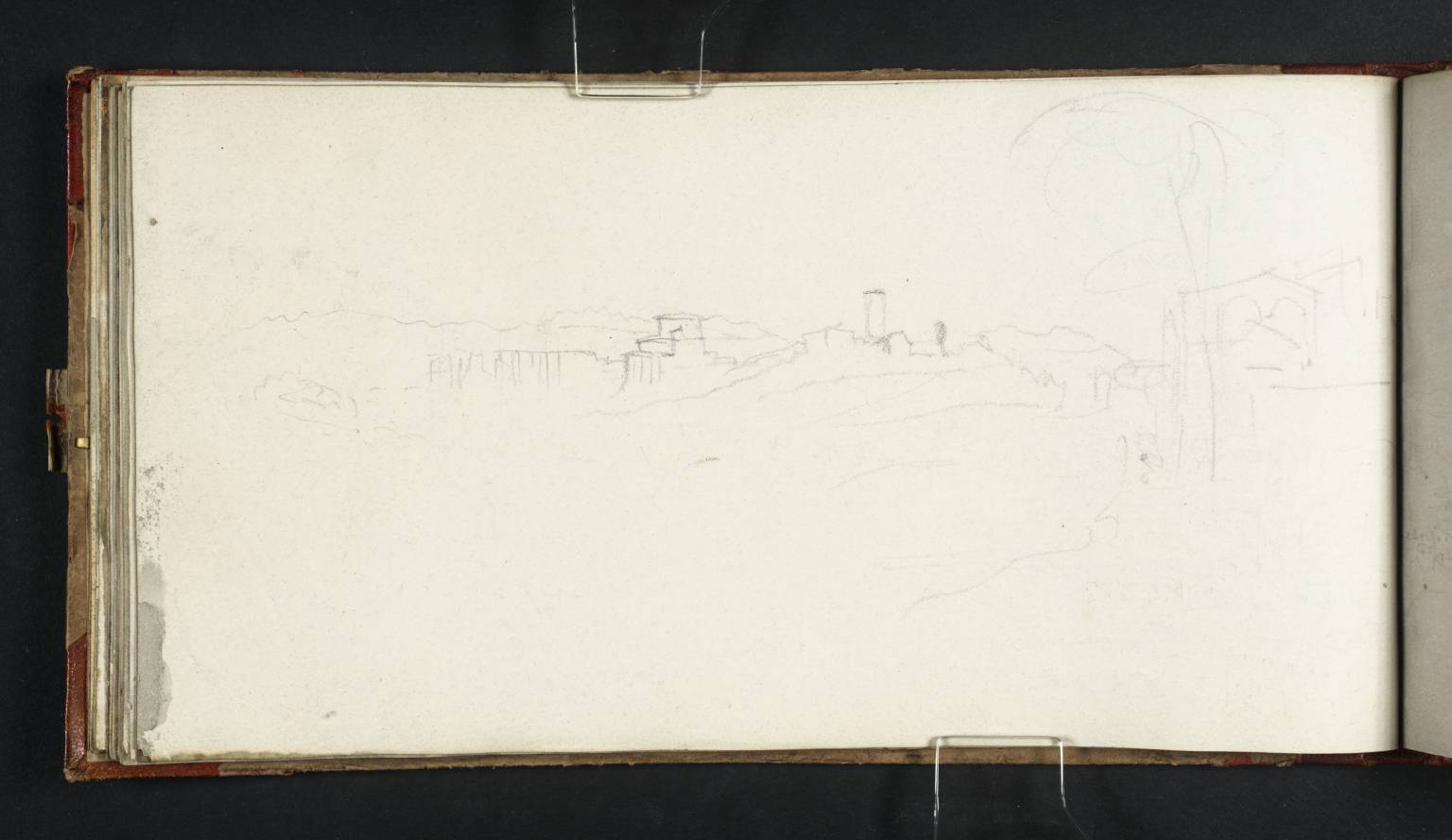 ?Distant View of the Aventine Hill, Rome with the Arsenale