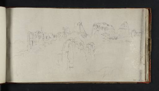 Joseph Mallord William Turner, ‘Ruins on the Palatine Hill, Rome’ 1819