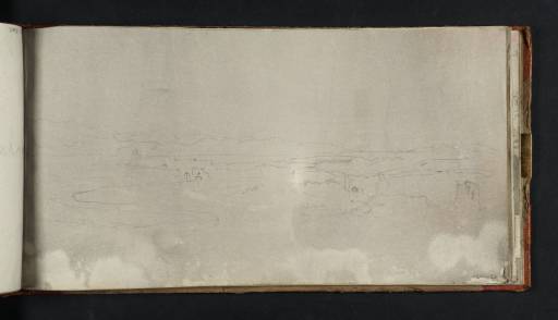 Joseph Mallord William Turner, ‘View of the Roman Campagna with the Ponte Nomentano and the Sedia del Diavolo’ 1819