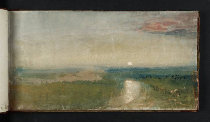 Joseph Mallord William Turner, ‘Moonlight over the Roman Campagna’ 1819