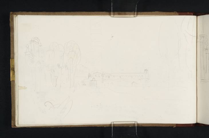 Joseph Mallord William Turner, ‘San Paolo fuori le Mura, Rome’ 1819